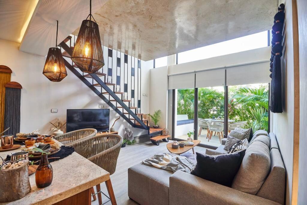 Neem 14 1Br Bohogem In The Heart Of Tulum Apartment Екстериор снимка