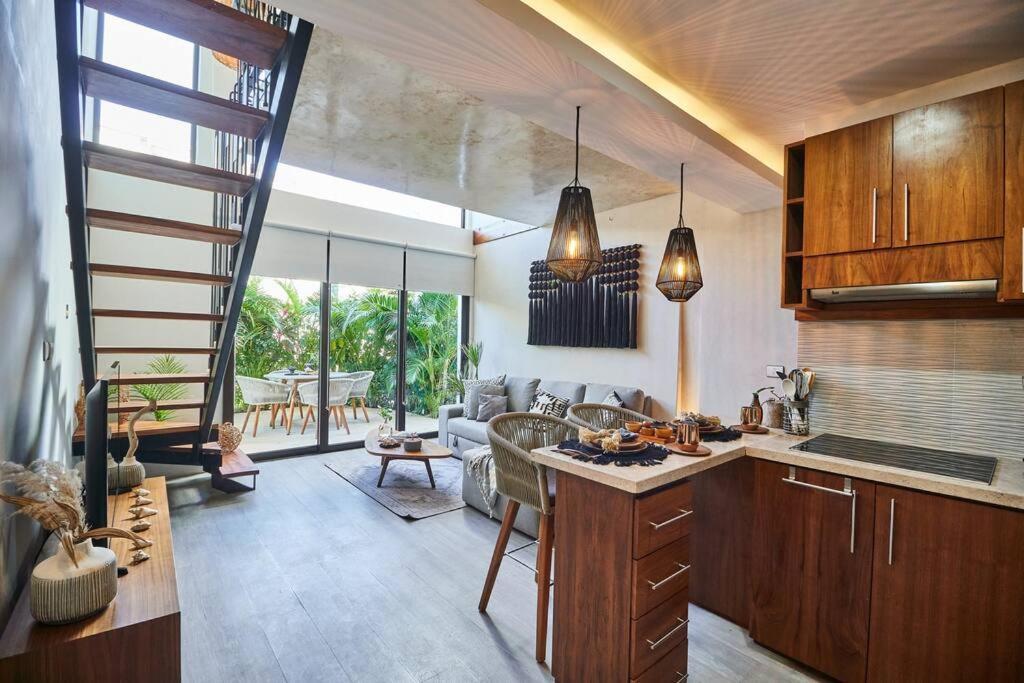 Neem 14 1Br Bohogem In The Heart Of Tulum Apartment Екстериор снимка